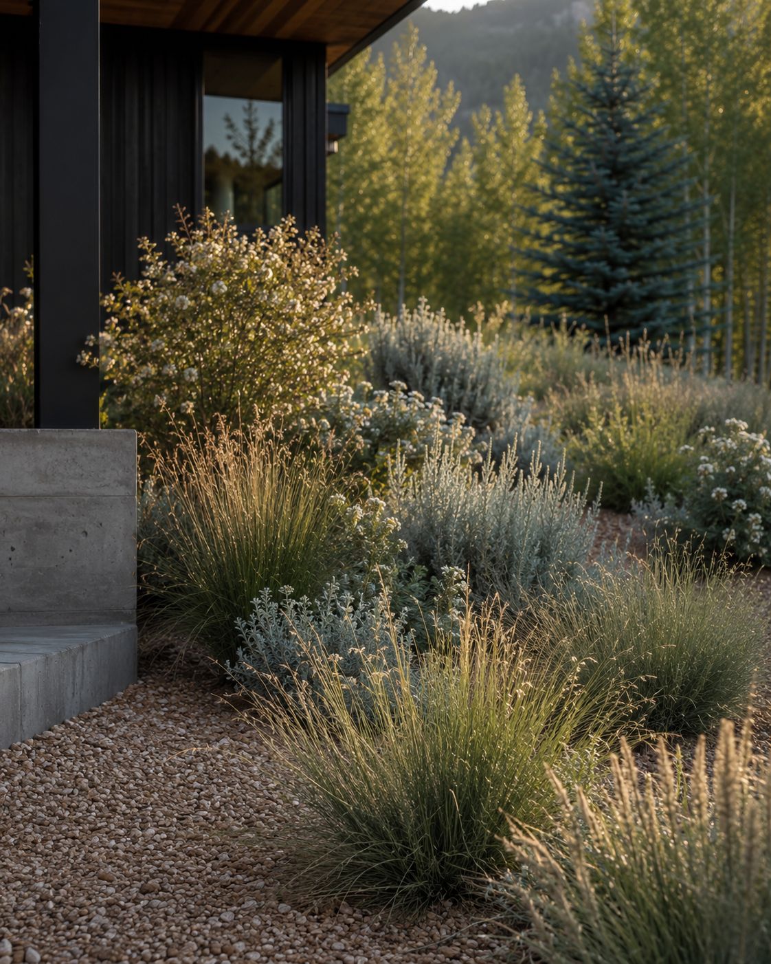 Native planting close